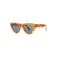 Lunettes de soleil à monture triangulaire - Écaille de tortue ambrée