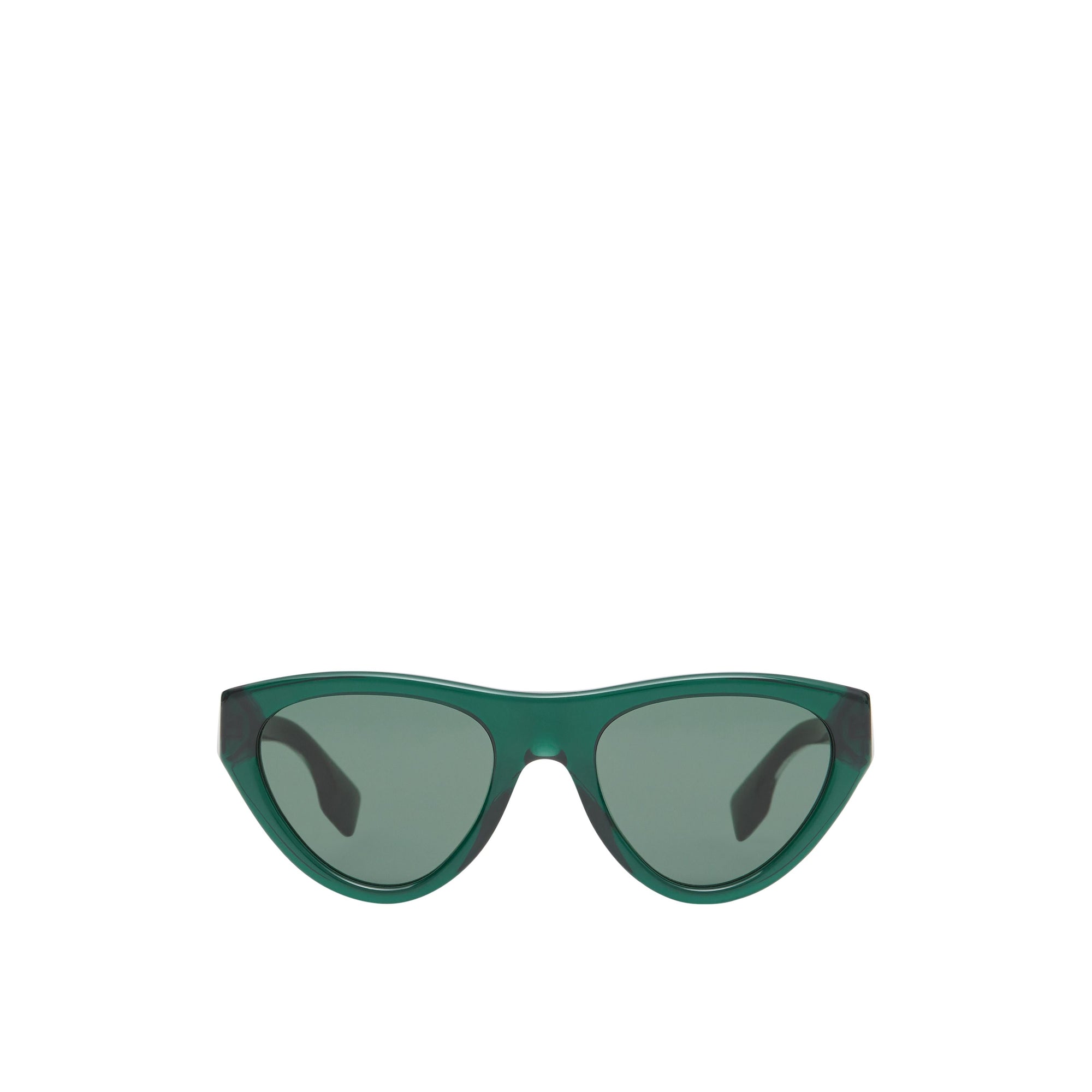 Lunettes de soleil à monture triangulaire - Vert