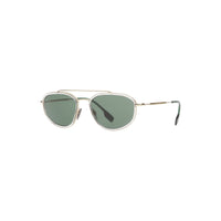 Lunettes de soleil navigateur géométriques plaquées or - Cristal
