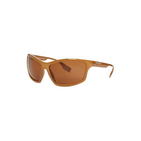 Lunettes de soleil enveloppantes - Écaille de tortue ambrée