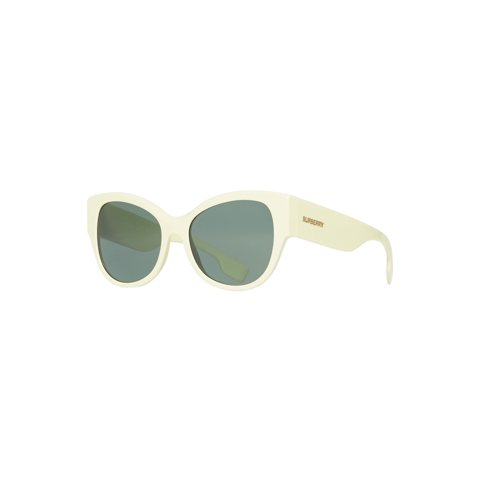 Lunettes de soleil à monture papillon - Pistache