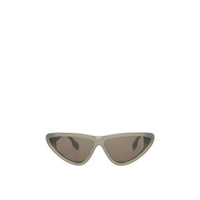 Lunettes de soleil à monture triangulaire - Vert Opale