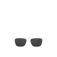 Lunettes de soleil à monture carrée - Blanc