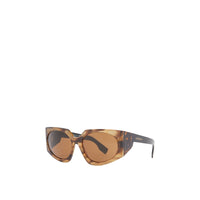 BRIGHT TORTOISESHELL Lunettes de soleil à monture géométrique