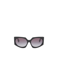 Lunettes de soleil à monture géométrique - Noir