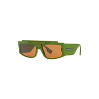 Lunettes de soleil à monture rectangulaire - Vert