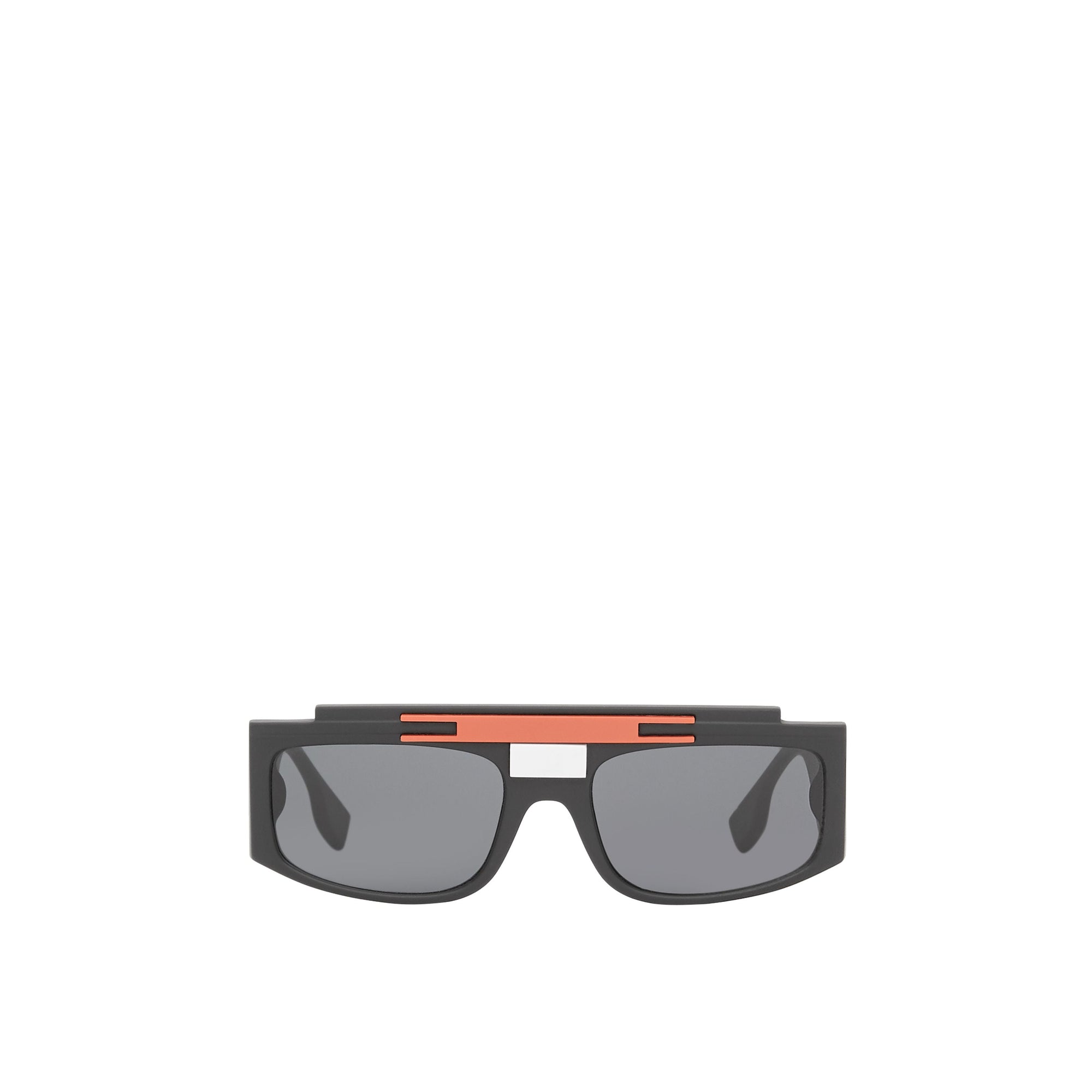 Lunettes de soleil à monture rectangulaire - Noir