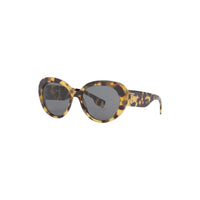 Lunettes de soleil à monture œil-de-chat monogram - Écaille de tortue vive