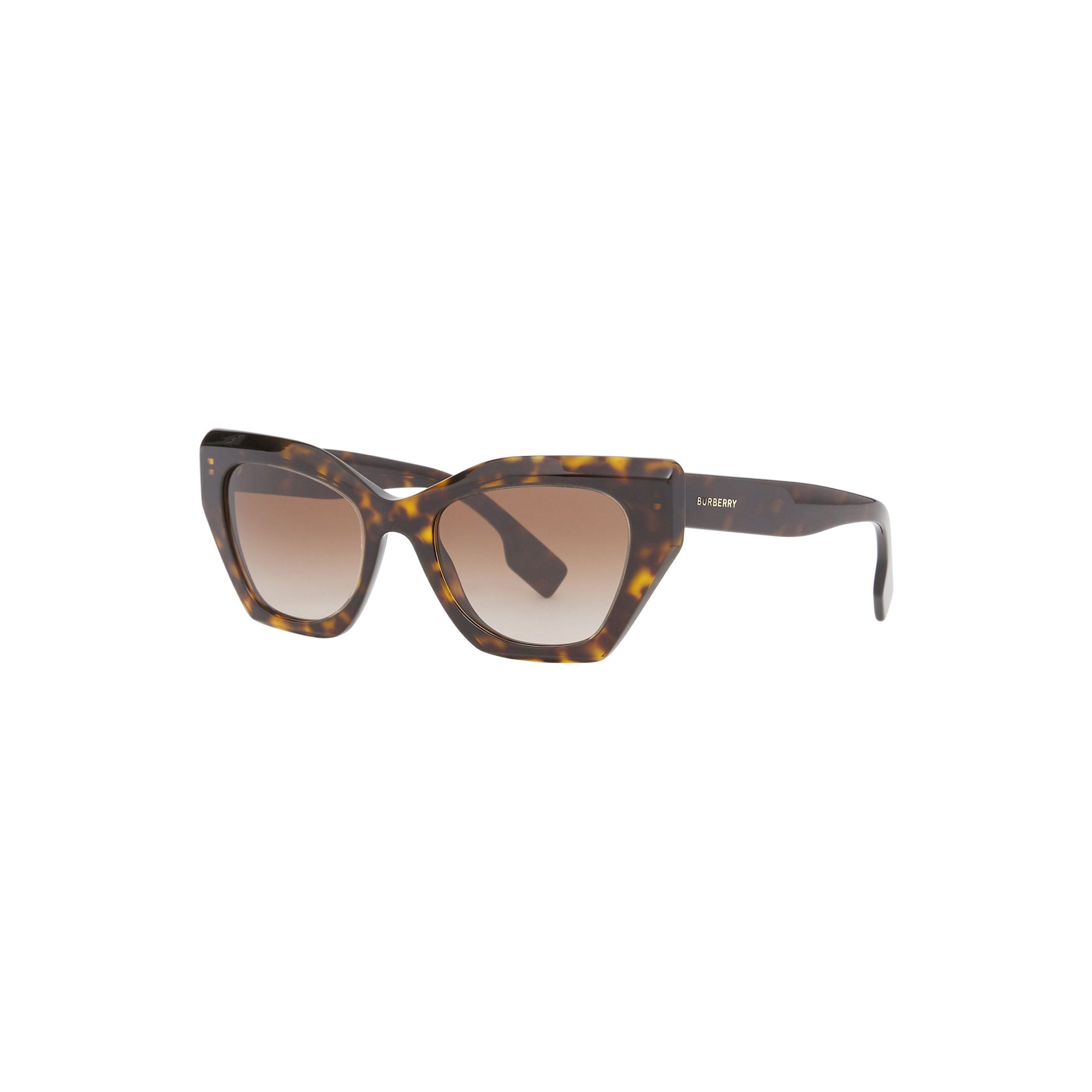 Lunettes de soleil à monture papillon - Écaille de tortue