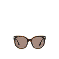 TORTOISE SHELL Lunettes de soleil à monture géométrique