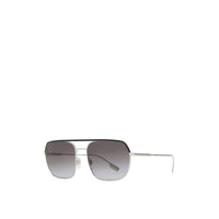 BLACK Lunettes de soleil aviateur carrées