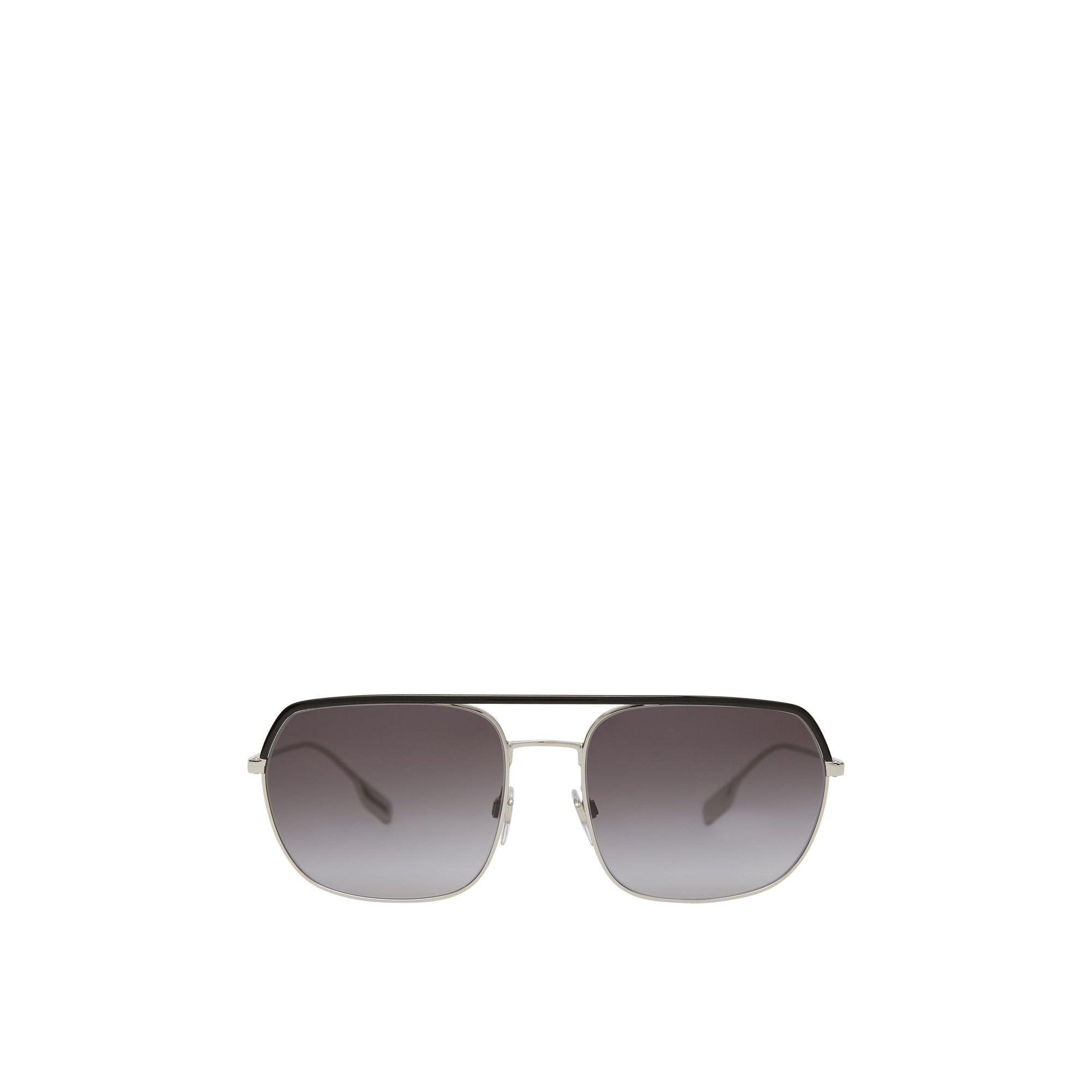 BLACK Lunettes de soleil aviateur carrées