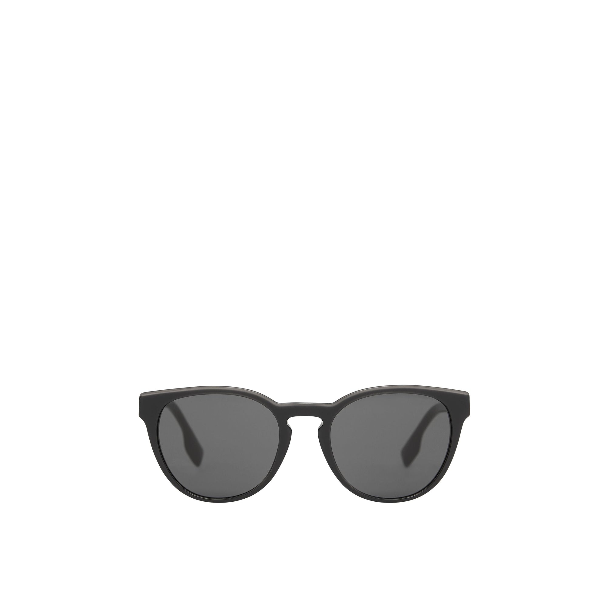 BLACK Lunettes de soleil rondes