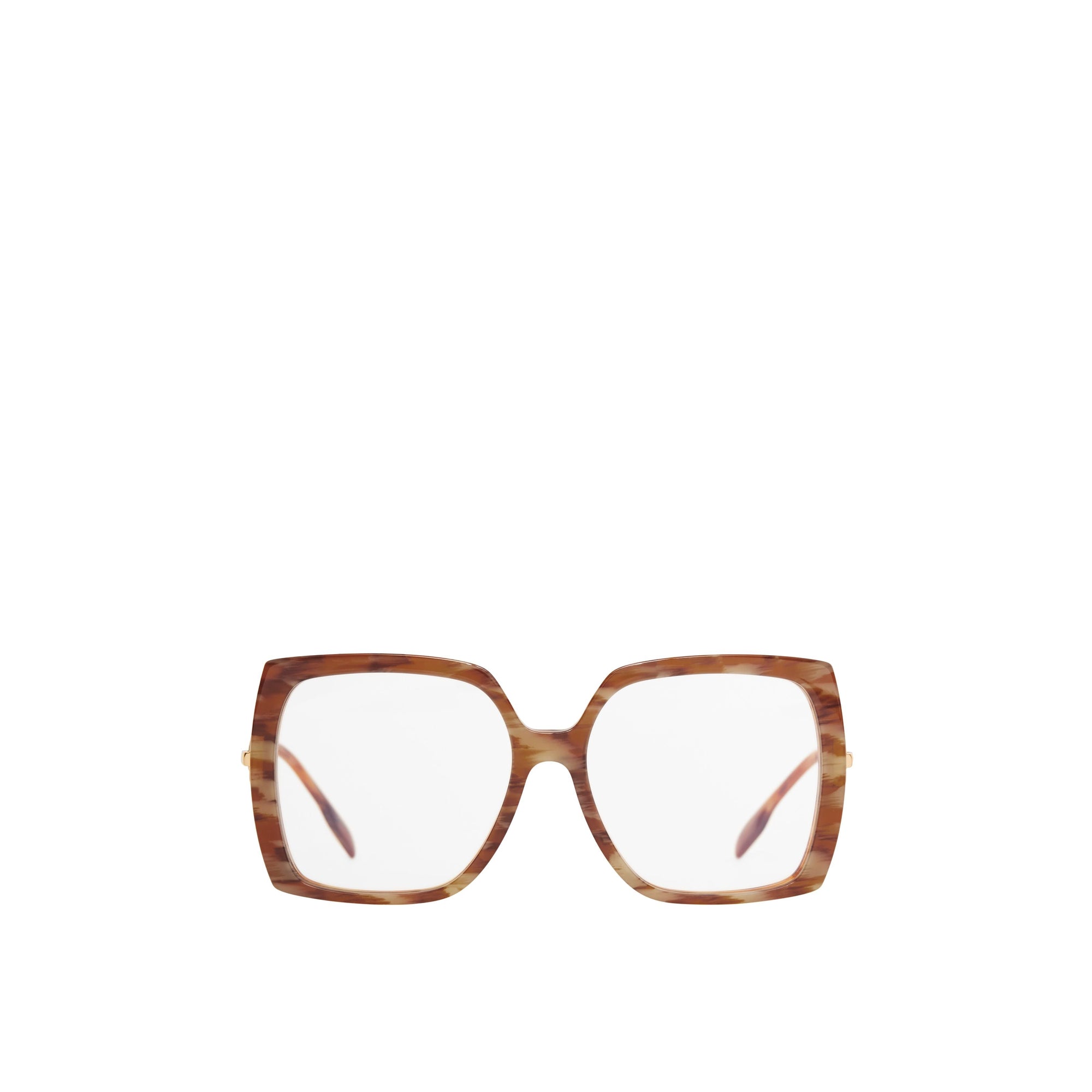 DEER PRINT Lunettes lumière bleue carrées oversize à maillon