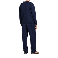 DARK BLUE Sweat-shirt en jersey revisité
