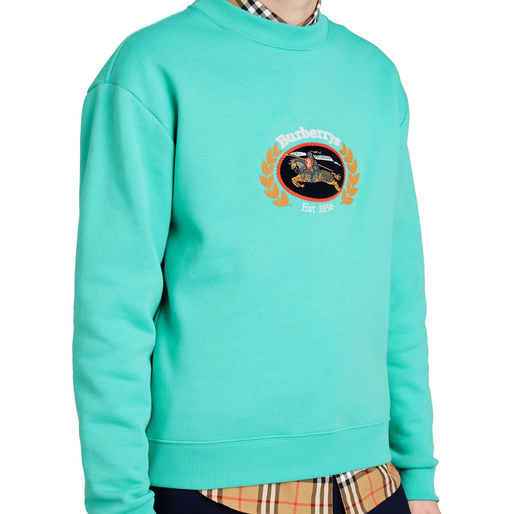 AQUA Sweat-shirt en jersey revisité