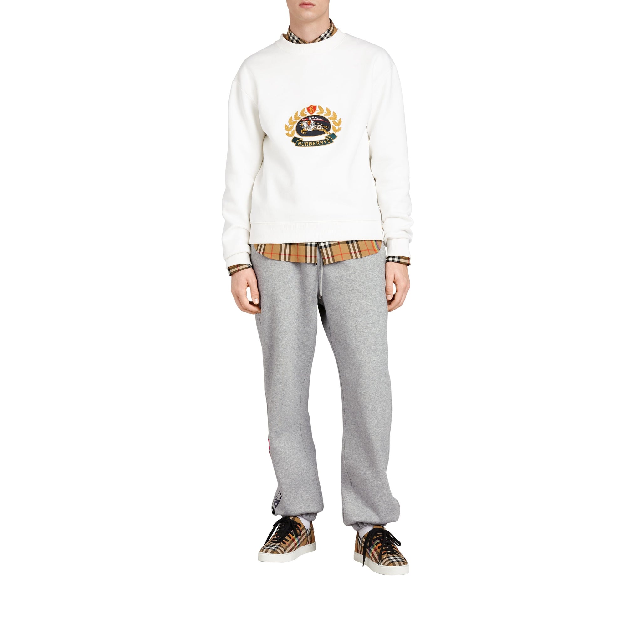 OFF_WHITE Sweat-shirt en jersey revisité