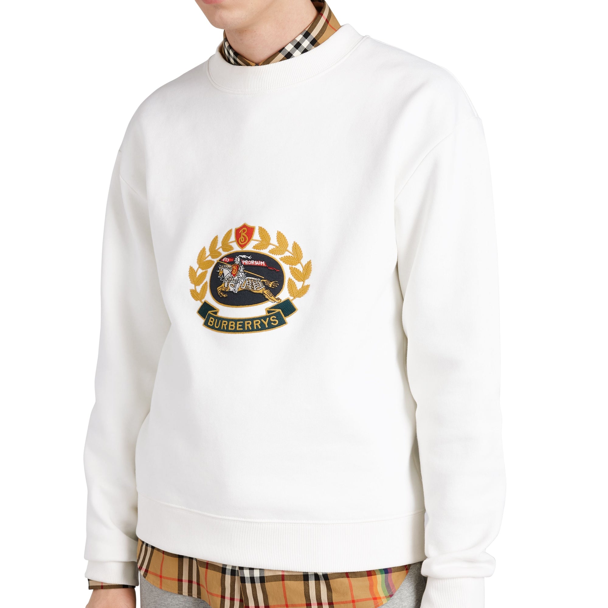 OFF_WHITE Sweat-shirt en jersey revisité