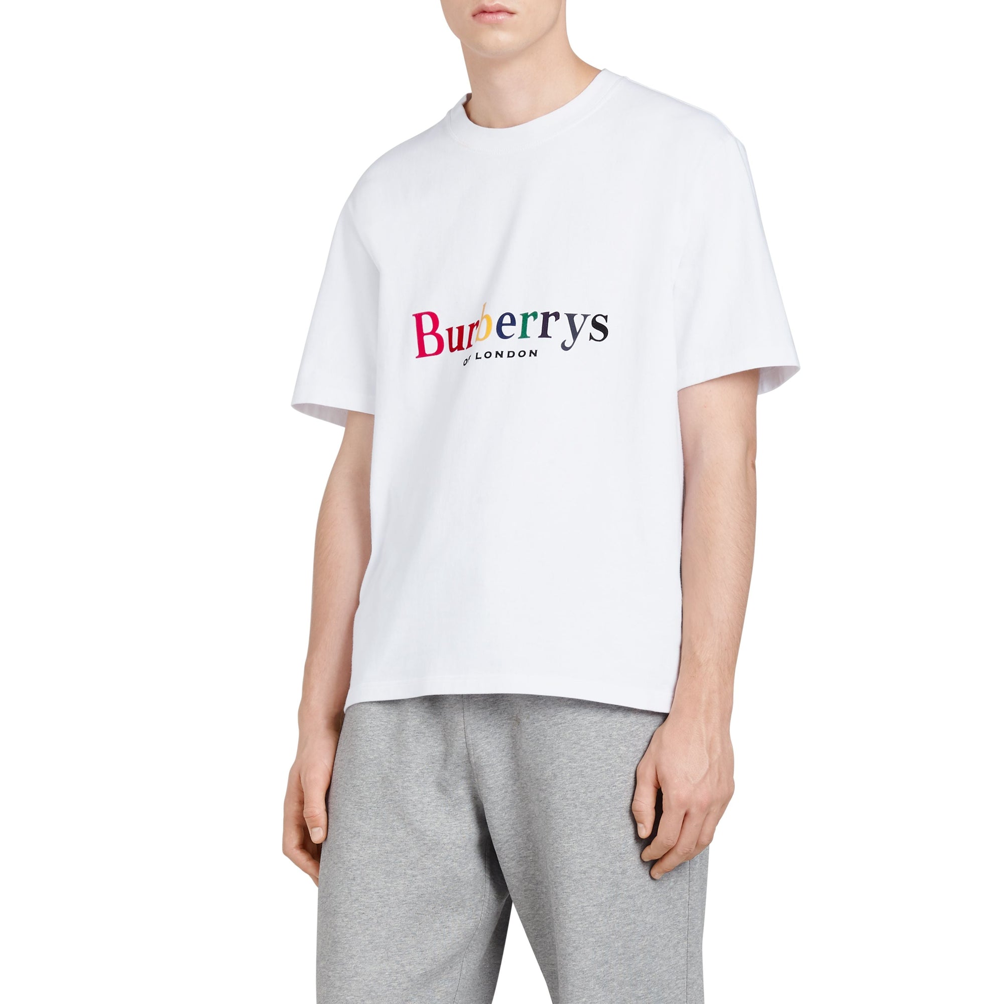 WHITE T-shirt en coton revisité