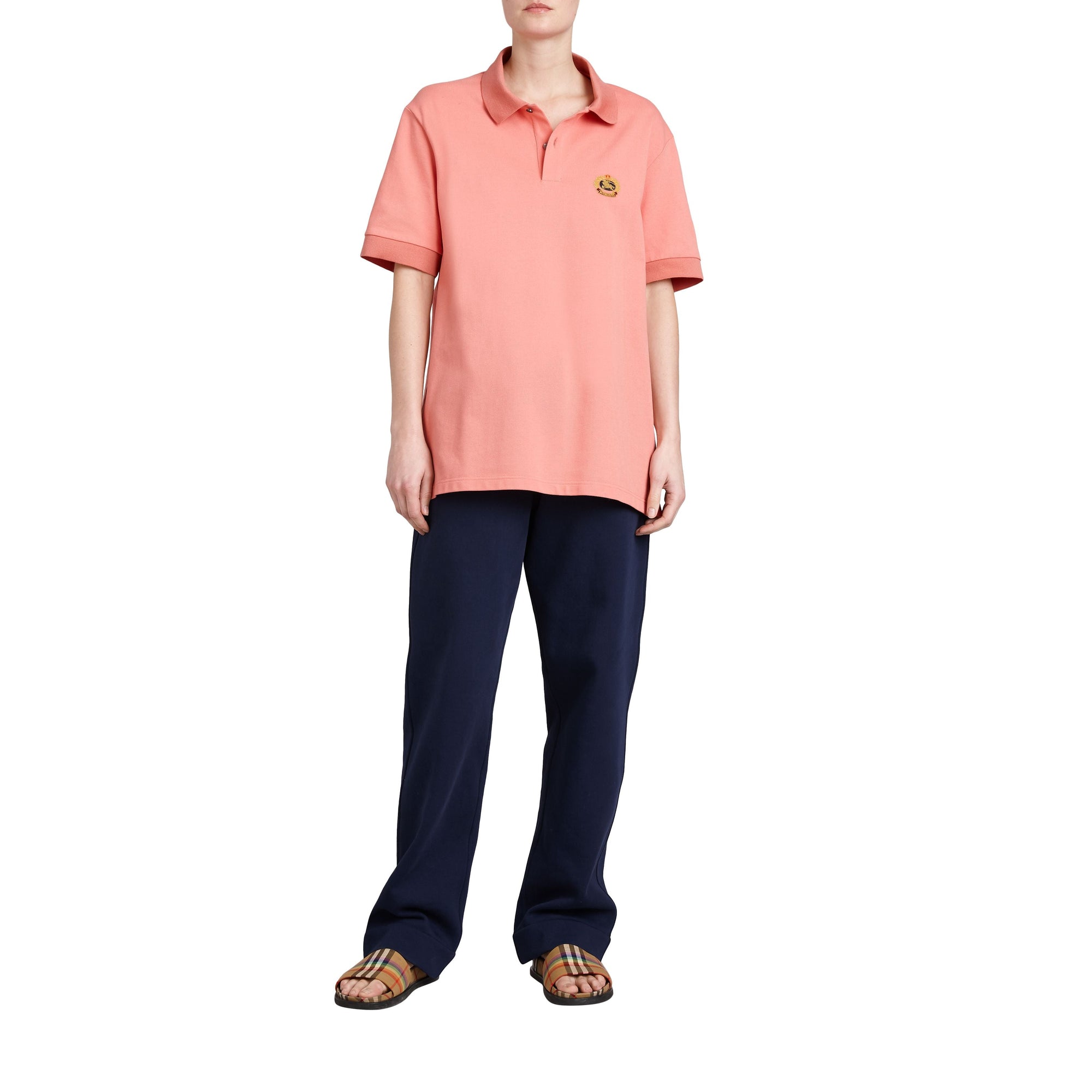 DARK BLUE Pantalon de survêtement en jersey avec logo d'archive