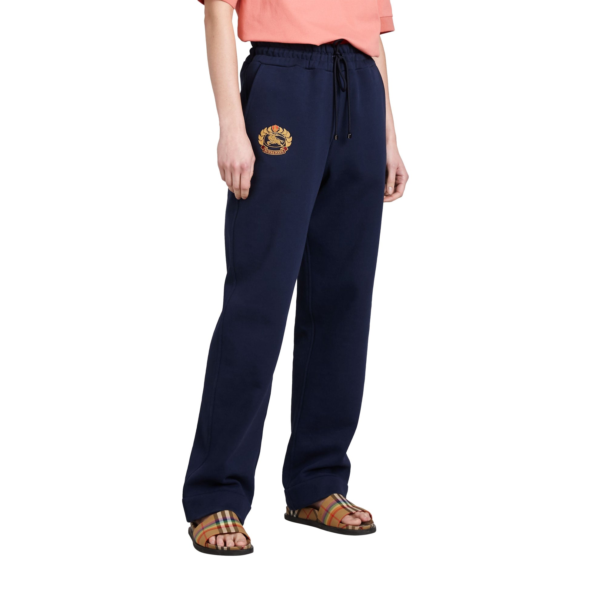 DARK BLUE Pantalon de survêtement en jersey avec logo d'archive