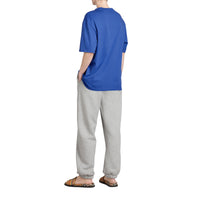 CORNFLOWER BLUE T-shirt en coton revisité