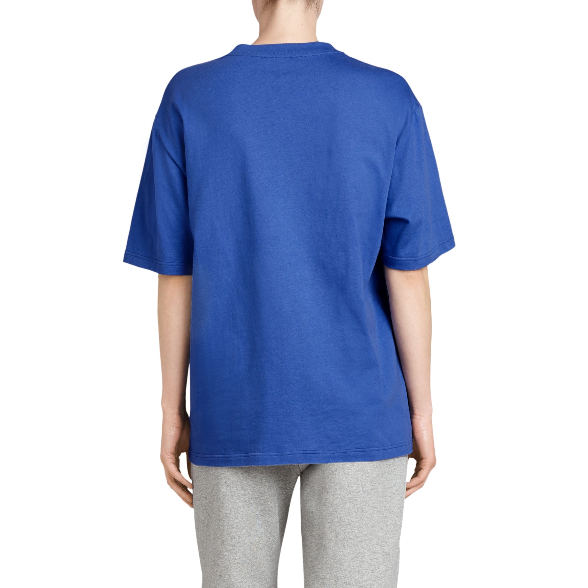 CORNFLOWER BLUE T-shirt en coton revisité