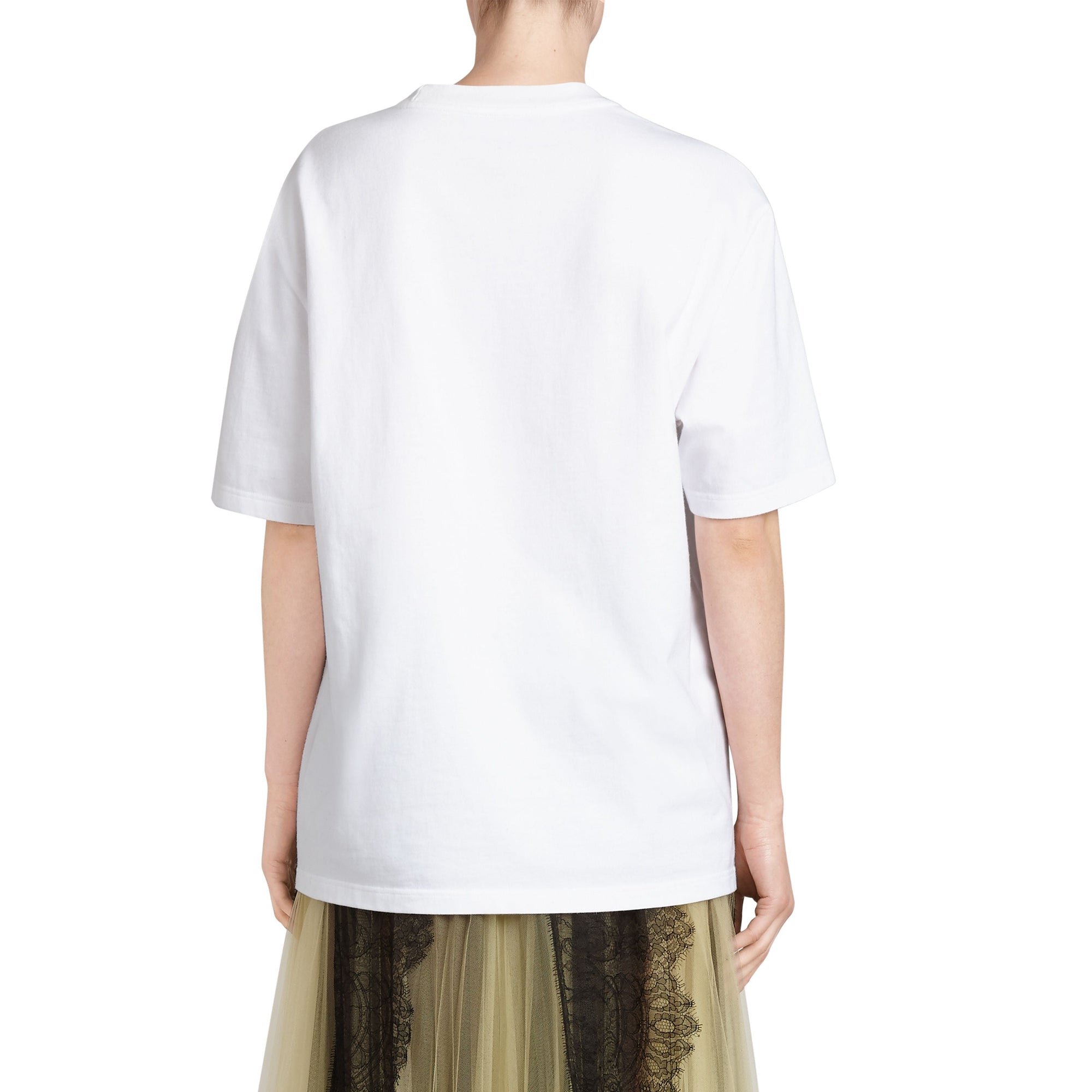 WHITE T-shirt en coton revisité