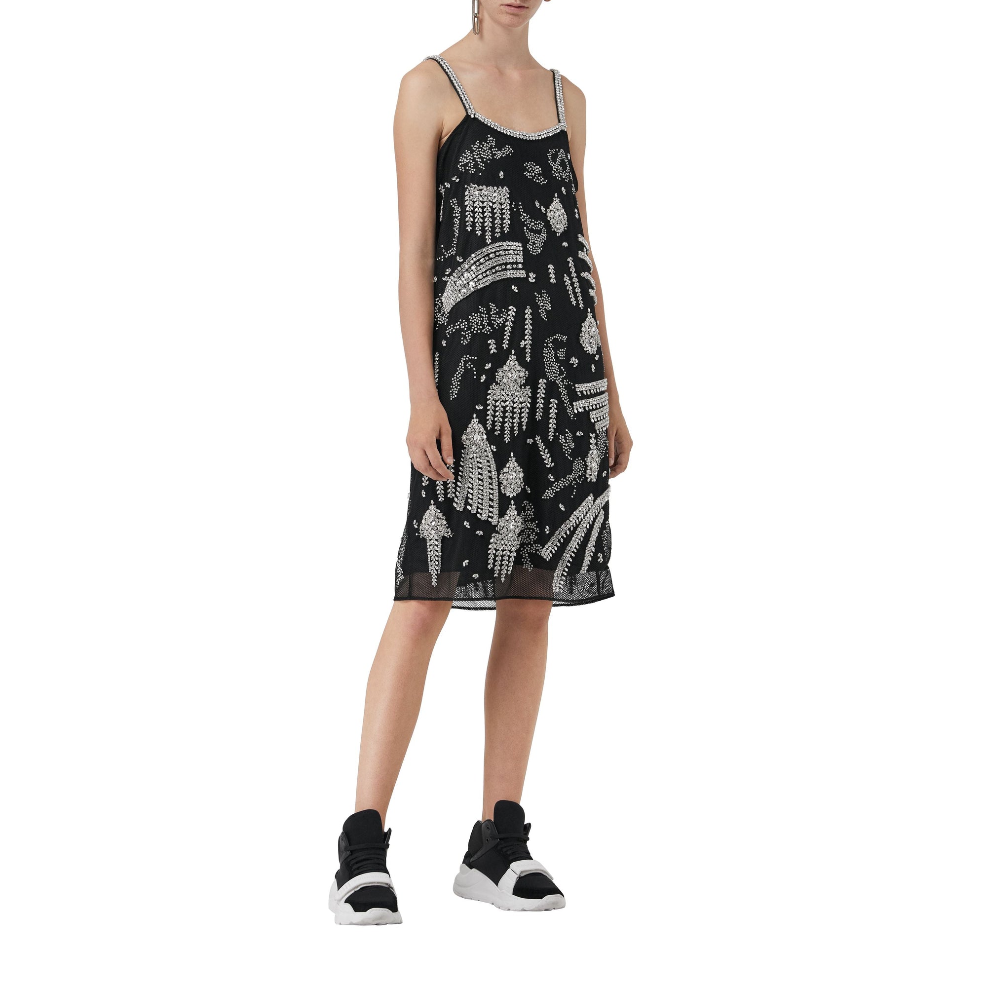 CRYSTAL Robe combinaison avec cristaux