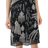 CRYSTAL Robe combinaison avec cristaux