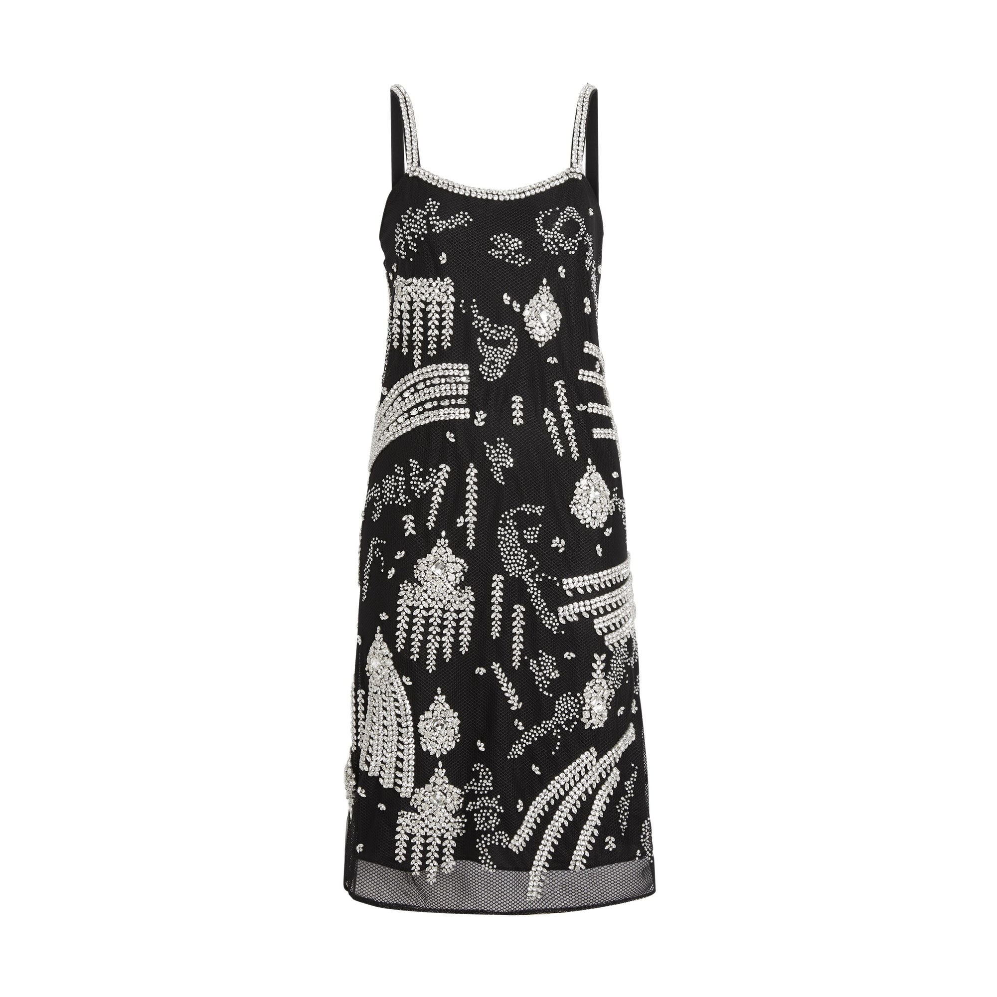 CRYSTAL Robe combinaison avec cristaux