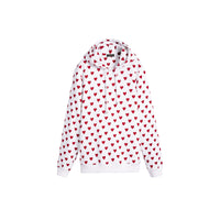 WINDSOR RED Sweat-shirt à capuche avec imprimé cœurs