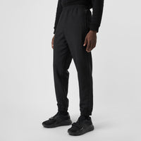 BLACK Pantalon fuselé en laine et mohair