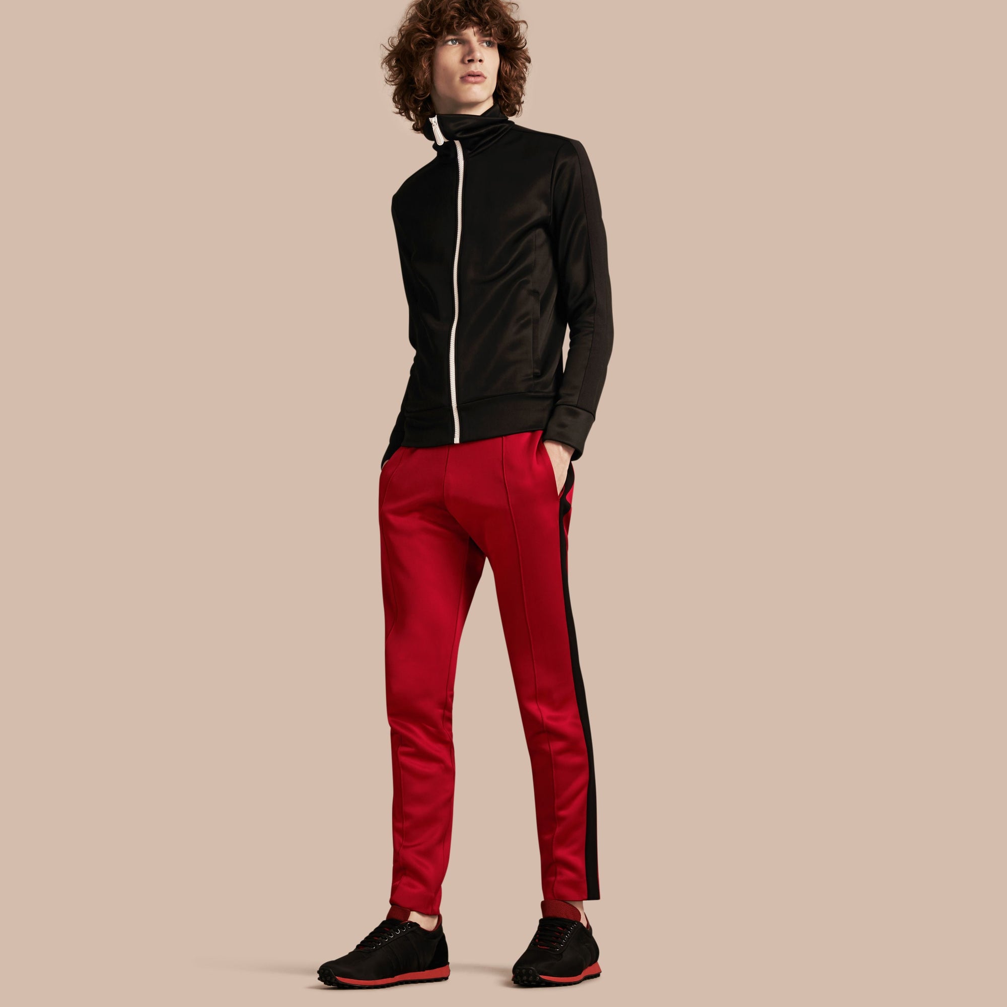 CRANBERRY RED Pantalon de survêtement ultra-brillant