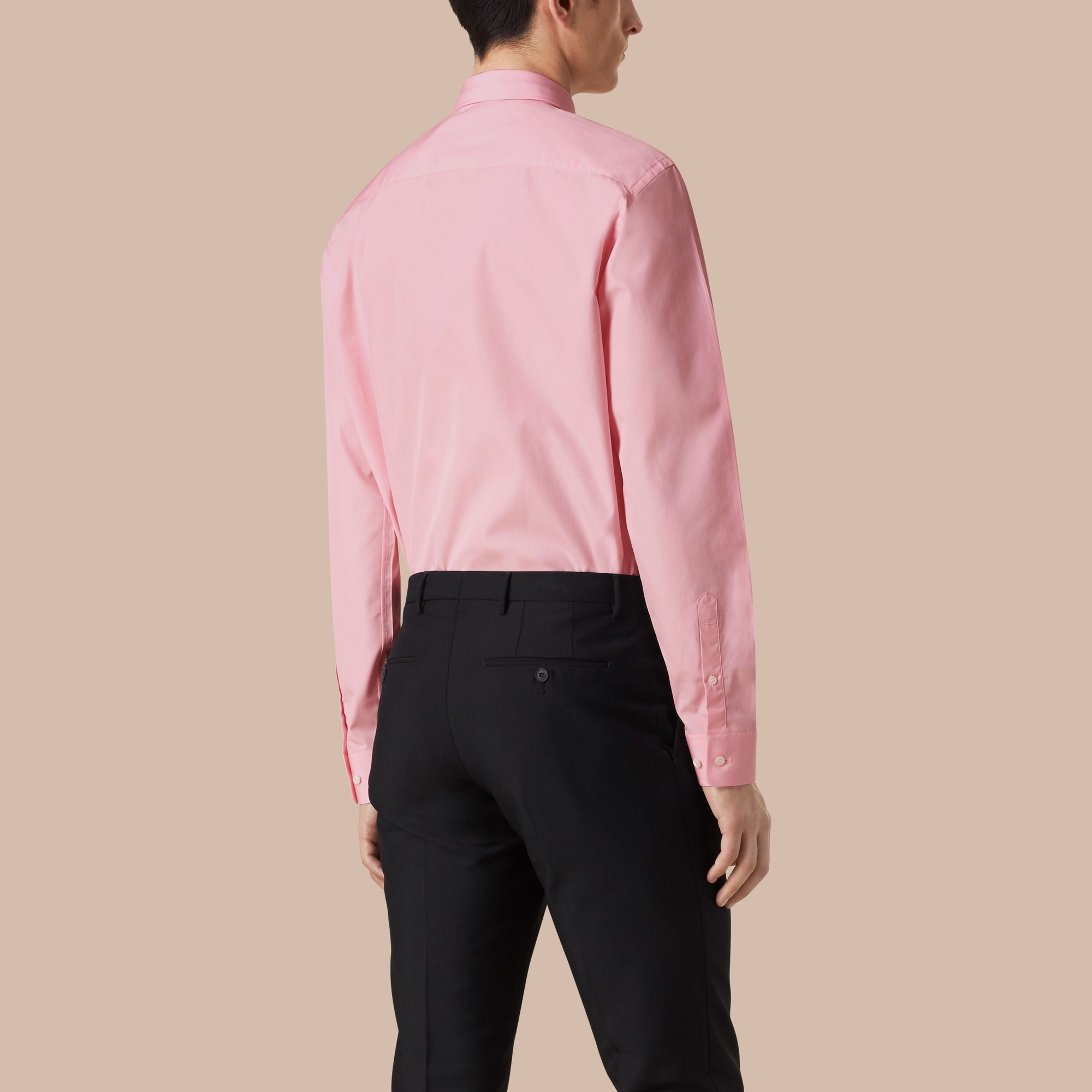 CITY PINK Chemise moderne en popeline de coton