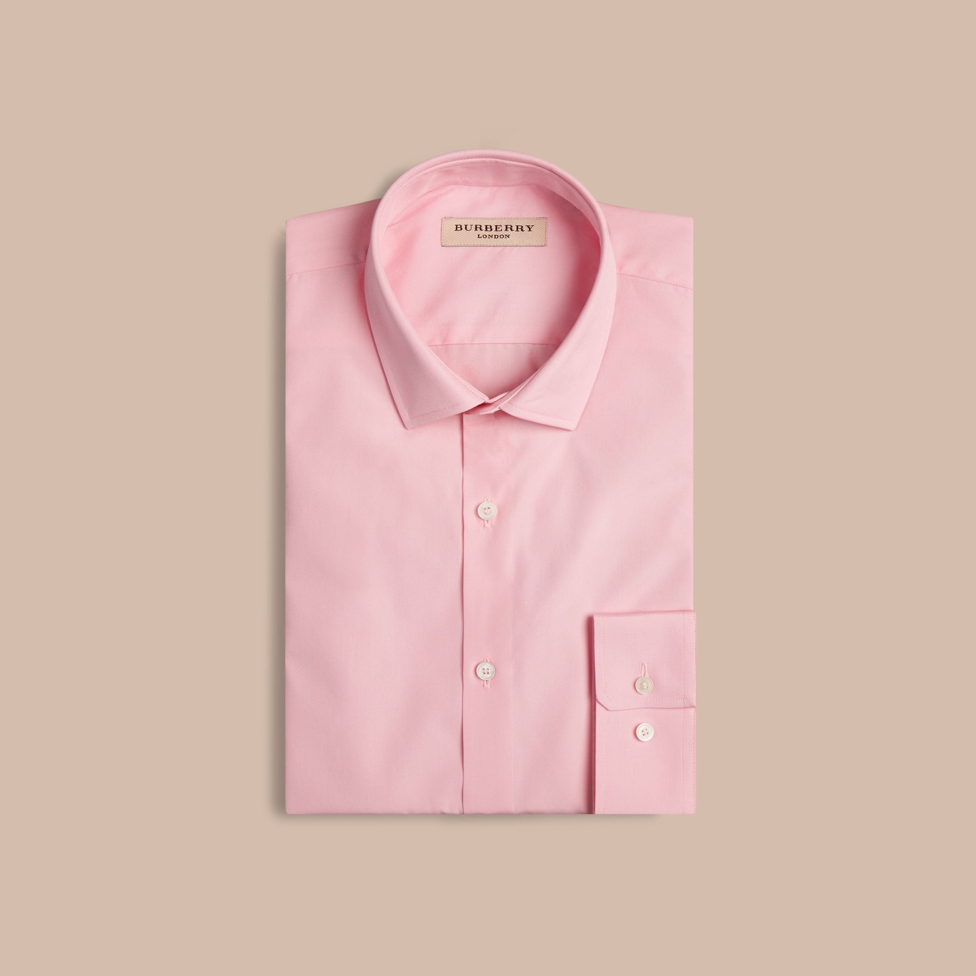 CITY PINK Chemise moderne en popeline de coton