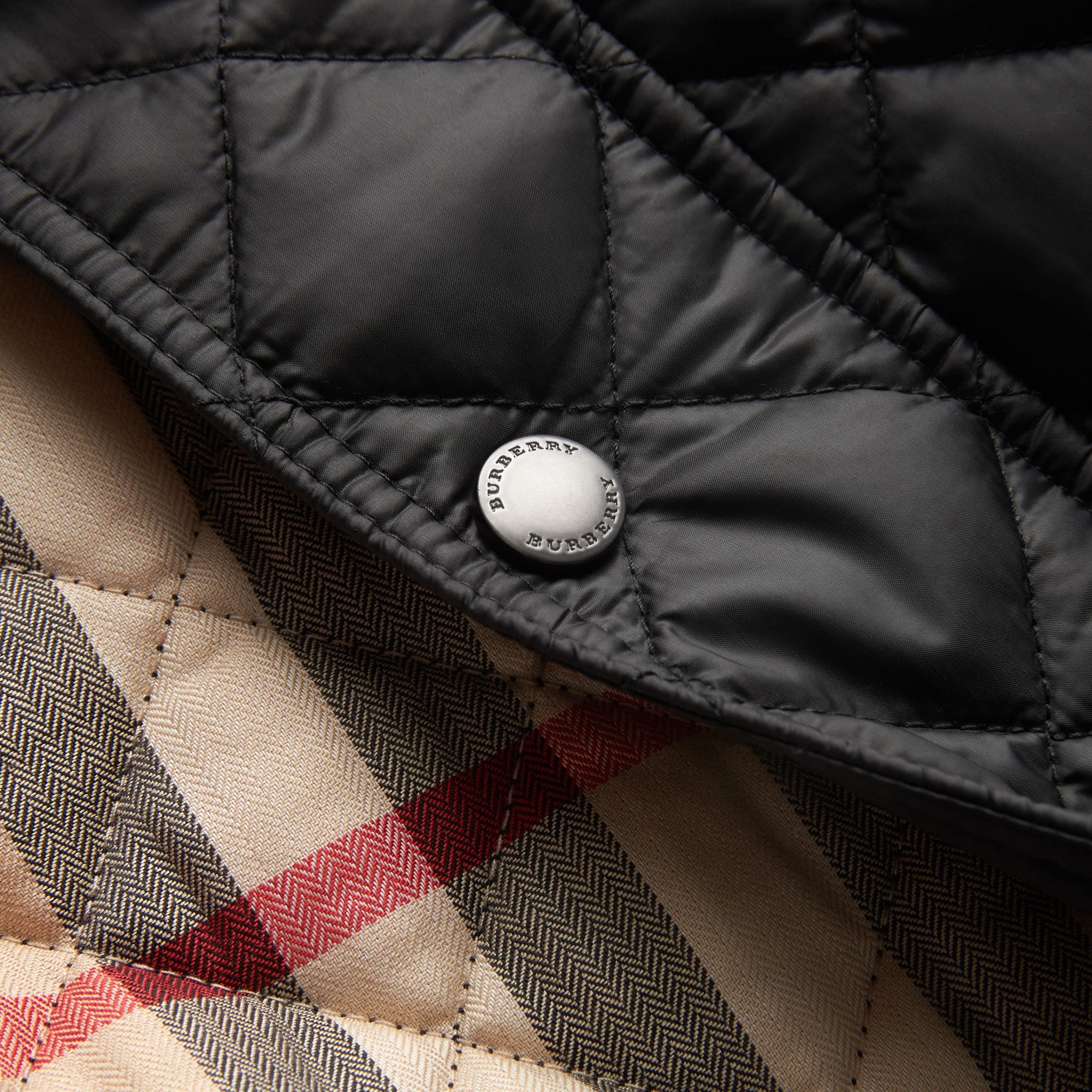 BLACK Veste matelassée