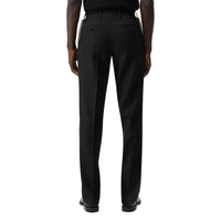 Pantalon de costume en laine avec poche - Noir