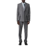 Veste de costume en laine avec ceinture cargo - Gris anthracite