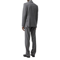 Veste de costume en laine avec ceinture cargo - Gris anthracite