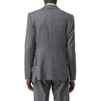 Veste de costume en laine avec ceinture cargo - Gris anthracite