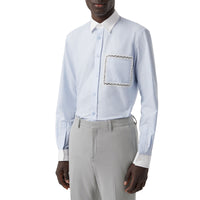 LIGHT PEBBLE GREY Pantalon de costume en jersey de cachemire et soie