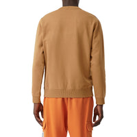 Sweat-shirt en coton avec logo - Noix intense