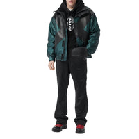 Sweat-shirt à capuche en coton avec logo - Noir