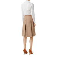 Chemise oversize en jersey de soie - Blanc Naturel