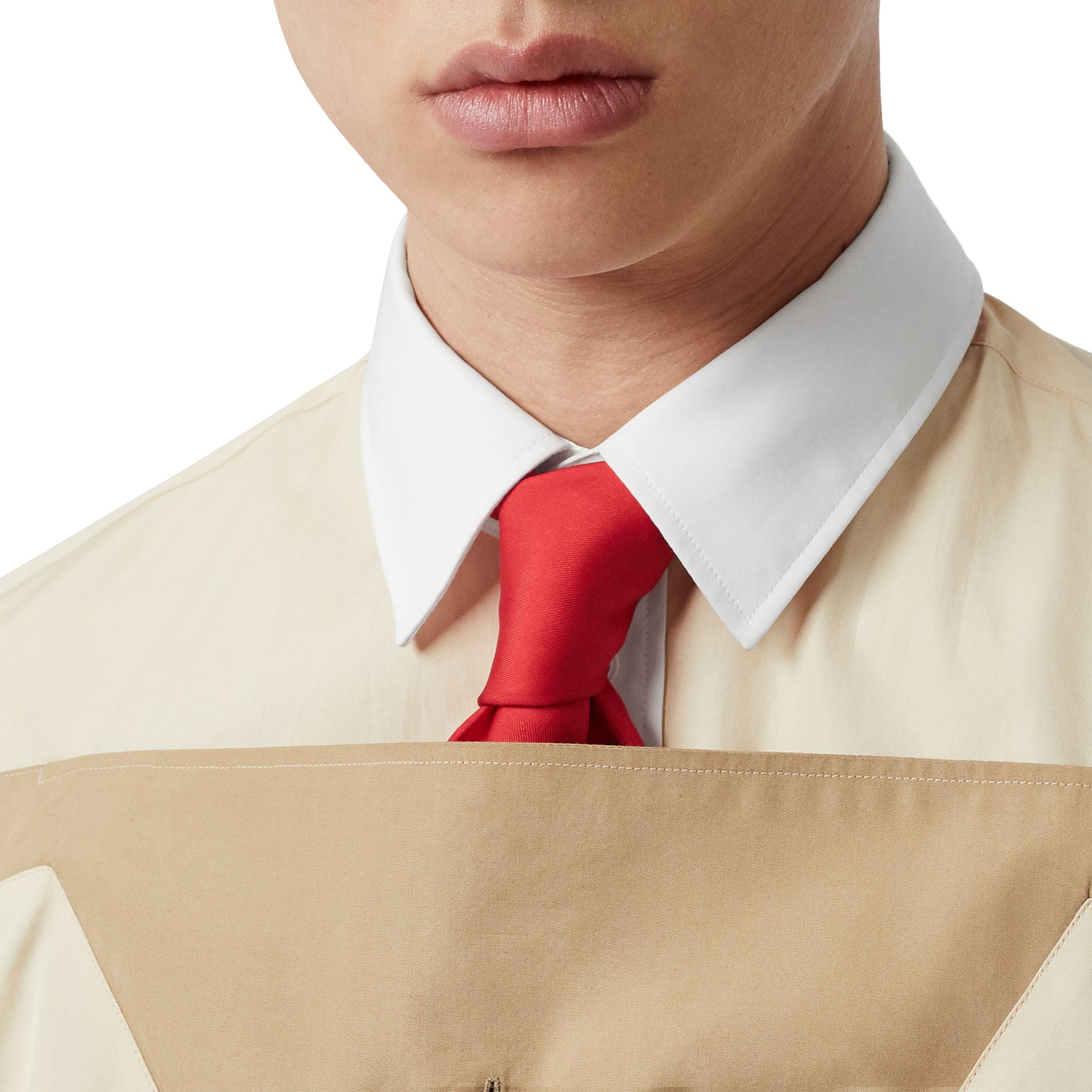 Cravate classique en soie - Rouge Vif