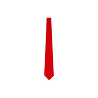 Cravate classique en soie - Rouge Vif