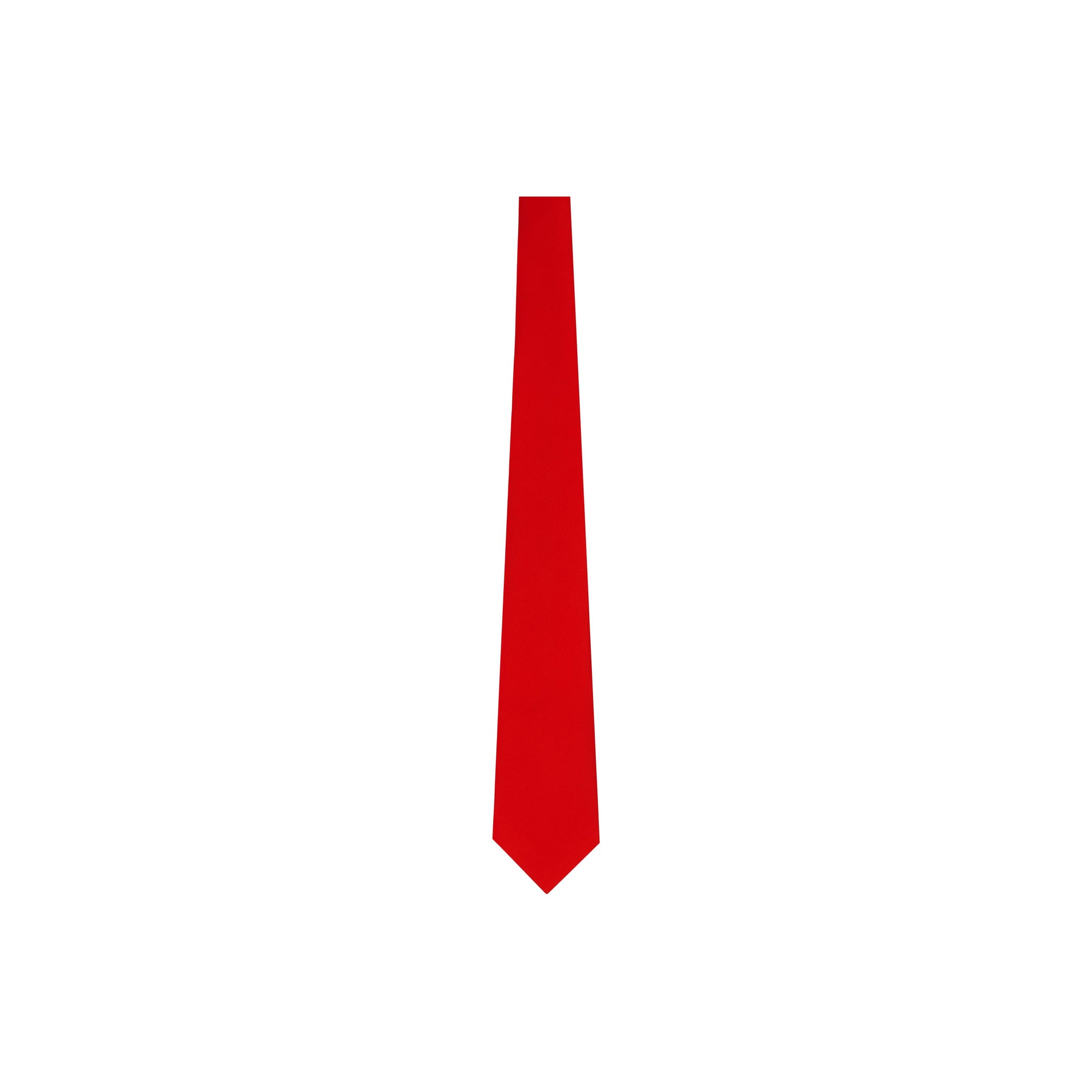 Cravate classique en soie - Rouge Vif