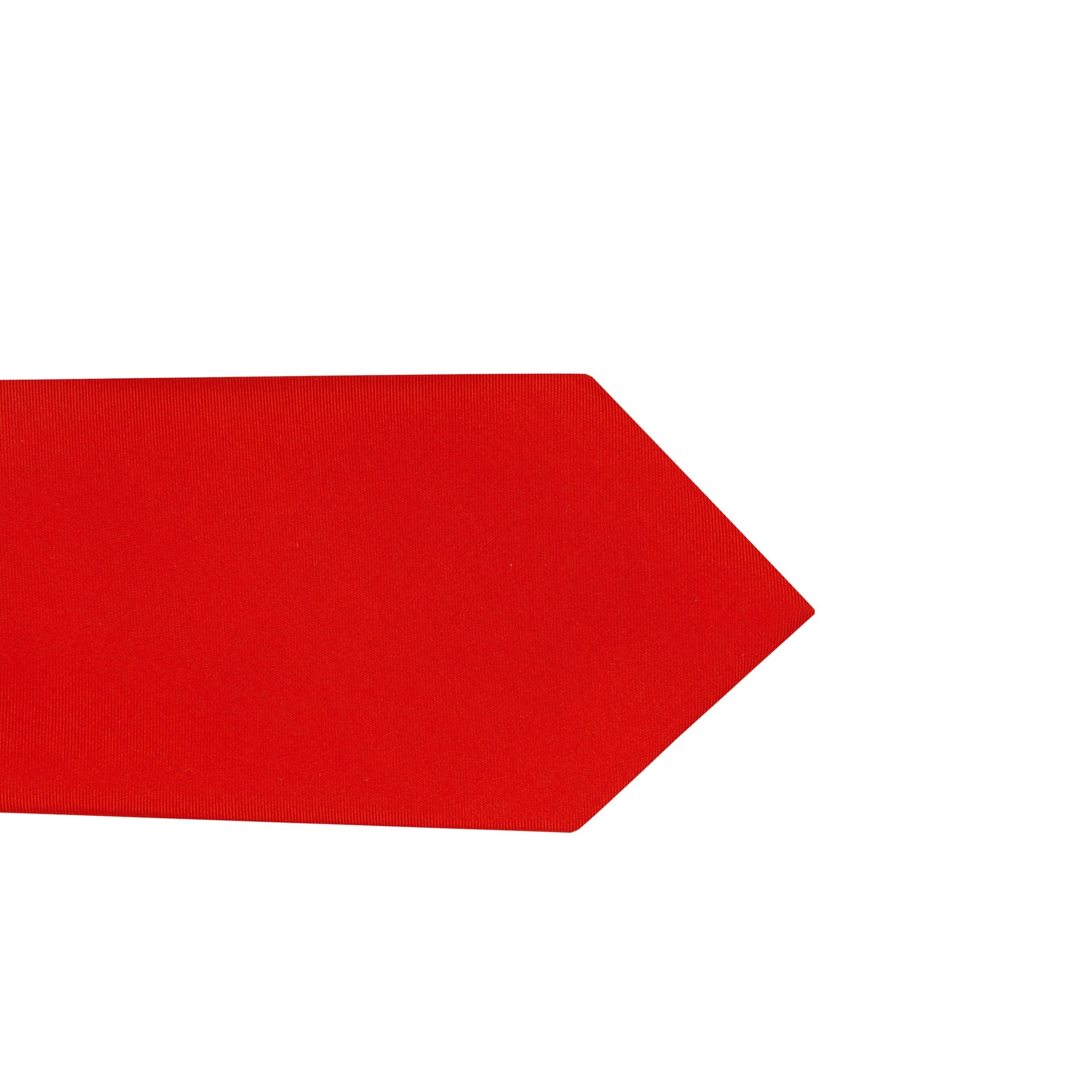 Cravate classique en soie - Rouge Vif