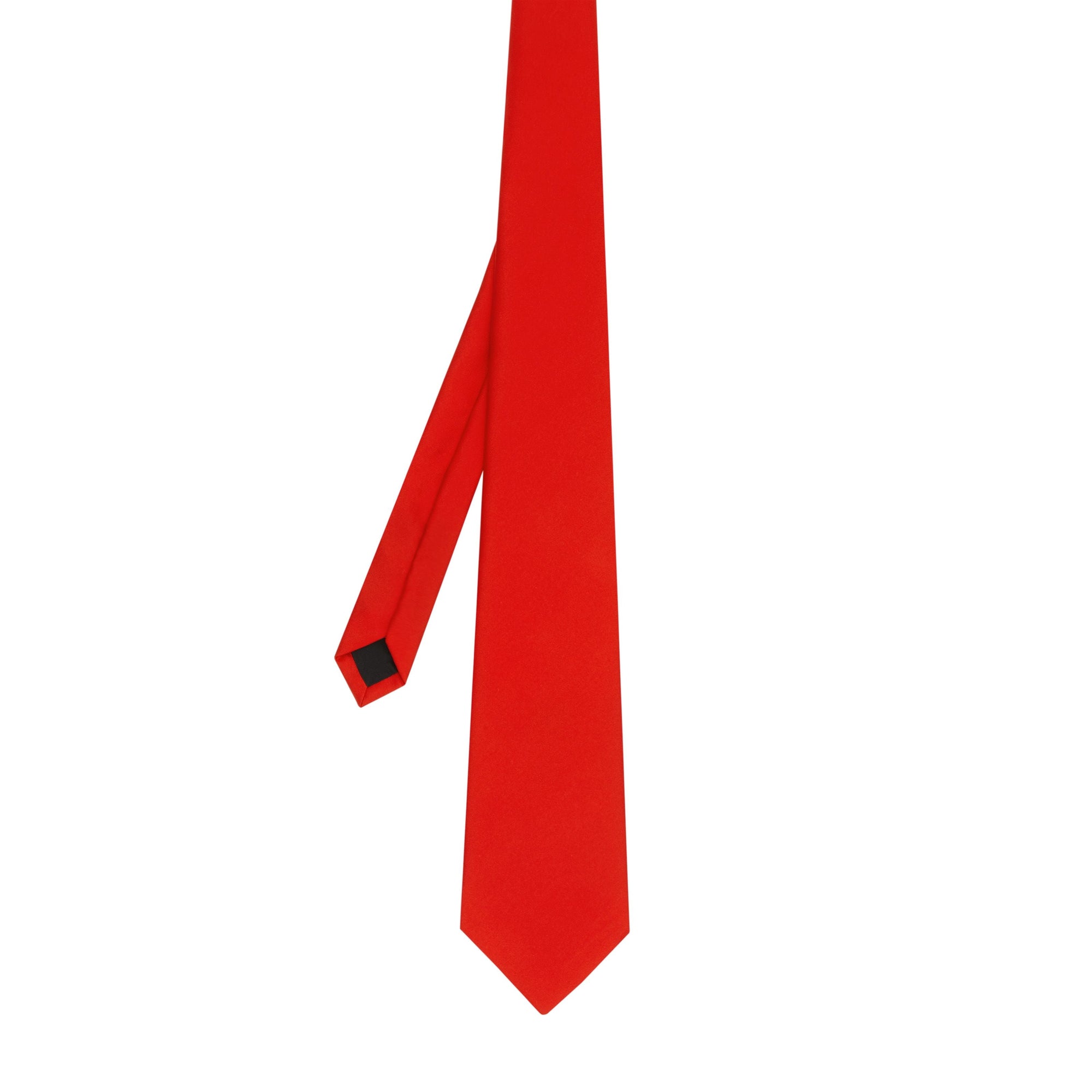 Cravate classique en soie - Rouge Vif